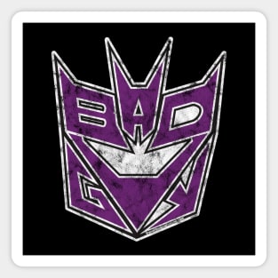 Bad Guy Logo (distressed) Magnet